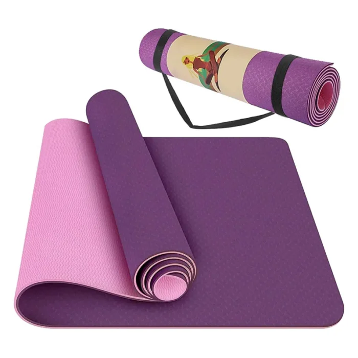 Double Layer TPE Yoga Mat