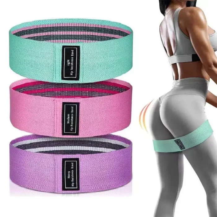 Yoga Polyester Cotton+Latex Resistance Band