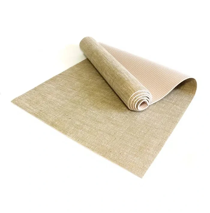 Jute+PVC Yoga Mat