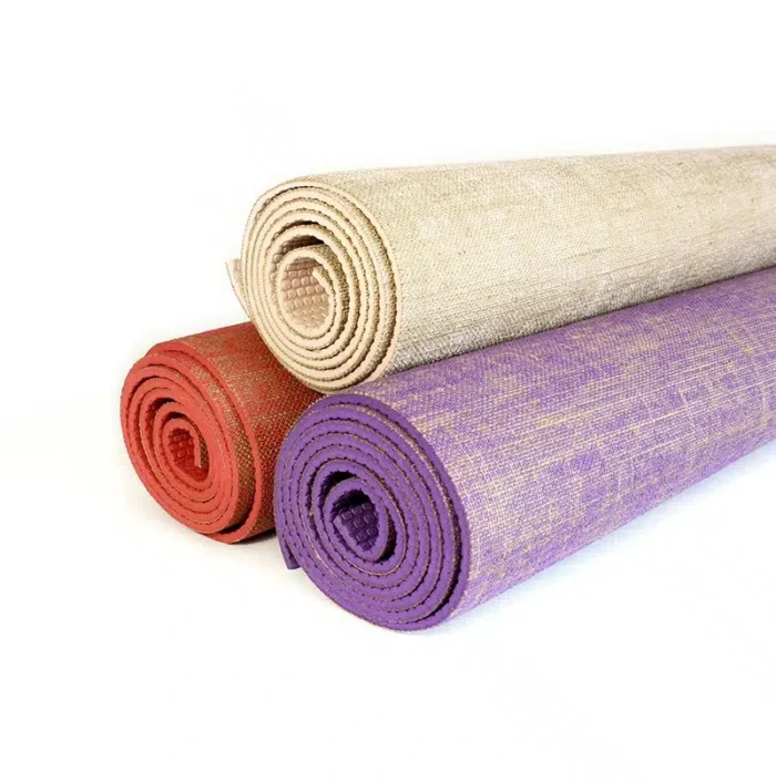 Jute+PVC Yoga Mat