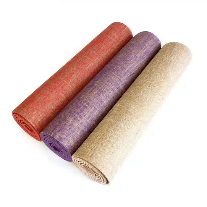 Jute+PVC Yoga Mat