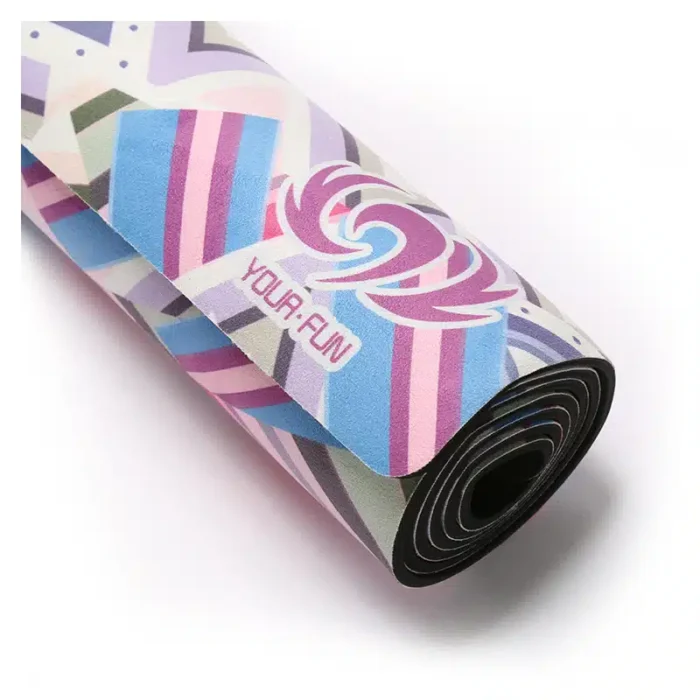 135cm Big Size Suede+Rubber Yoga Mat