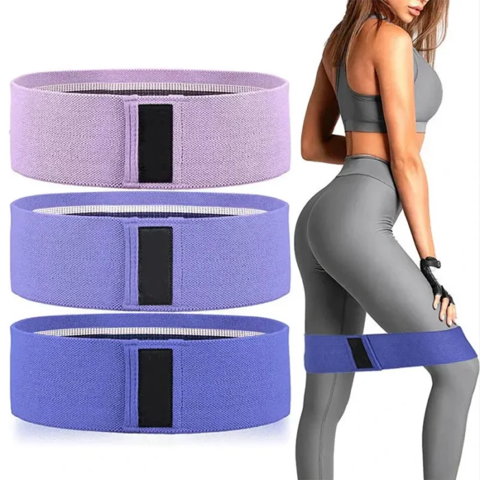 Yoga Polyester Cotton+Latex Resistance Band