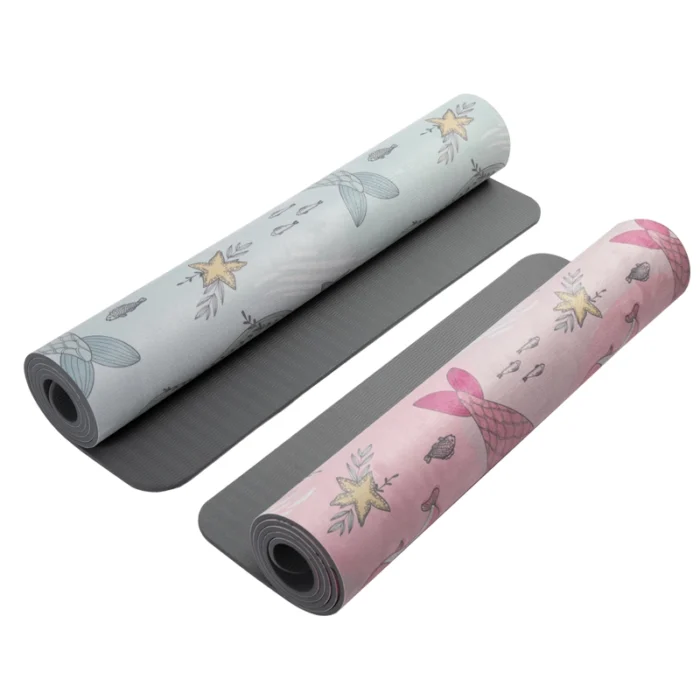 Suede+TPE Yoga Mat