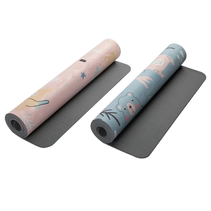 Suede+TPE Yoga Mat