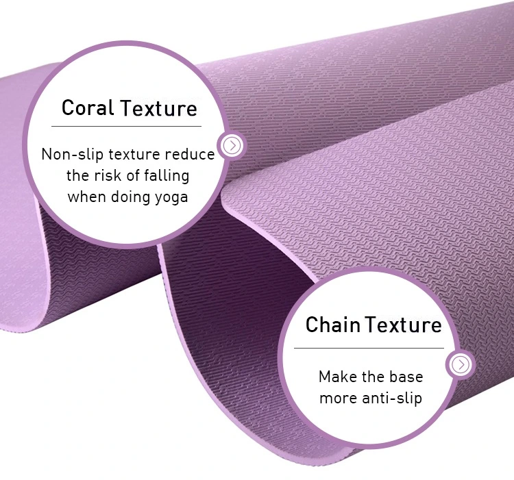 Camouflage TPE Yoga Mat Single Layer TPE Yoga Mat